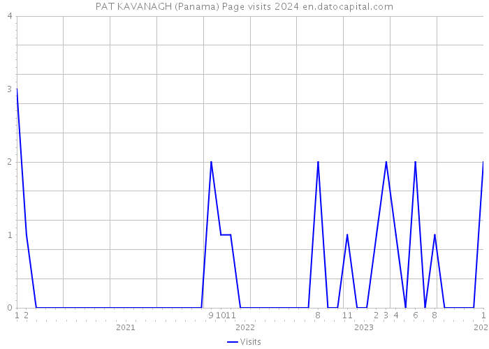 PAT KAVANAGH (Panama) Page visits 2024 