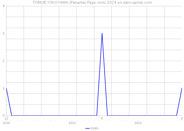 TOMOE YOKOYAMA (Panama) Page visits 2024 