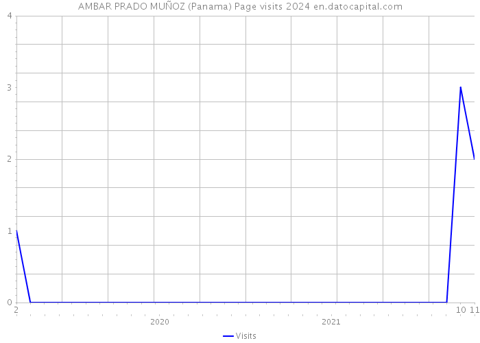 AMBAR PRADO MUÑOZ (Panama) Page visits 2024 
