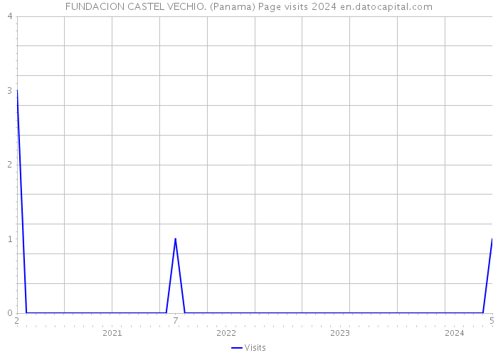 FUNDACION CASTEL VECHIO. (Panama) Page visits 2024 