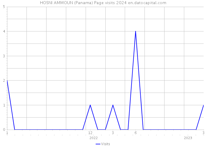 HOSNI AMMOUN (Panama) Page visits 2024 