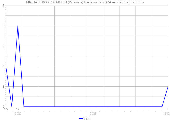 MICHAEL ROSENGARTEN (Panama) Page visits 2024 